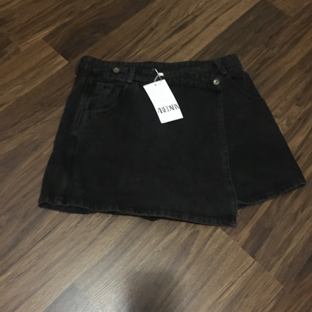 Denim Skort